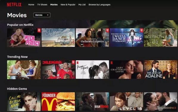 Image from Netflix for illustration purpose only